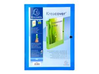 Exacompta KreaCover - Boîte de classement personnalisable - dos 40 mm - disponible dans différentes couleurs