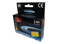 Cartouche compatible Epson T0484 Hippocampe - jaune - UPrint E.48Y  