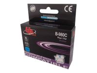 Cartouche compatible Brother LC1100/LC980 - cyan - Uprint