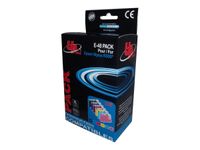 Cartouche compatible Epson T0487 Hippocampe - pack de 6 - noir , cyan, magenta, jaune, cyan clair, magenta clair - Uprint