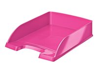 Leitz WOW - Corbeille à courrier rose