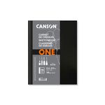 CANSON Art Book - Libreta de apuntes - historial - Letter - 100 hojas - negro
