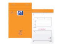 Oxford - Pack de 10 Blocs notes - 11 x 17 cm - 160 pages - 80g - orange