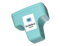 Cartouche remanufacturée HP 363 - cyan clair - Uprint