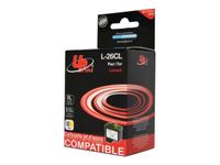 Cartouche remanufacturée Lexmark 26 - cyan, magenta, jaune - Uprint