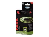 Cartouche remanufacturée HP 56/57 - pack de 2 - noir, cyan, magenta, jaune - Uprint