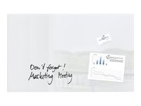 Sigel Artverum - Tableau magnétique en verre - 78 x 48 cm - blanc