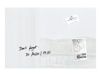 Sigel Artverum - Tableau magnétique en verre - 60 x 40 cm - blanc