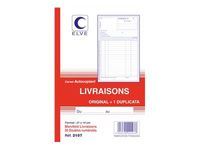 ELVE - Manifold Carnet de livraisons - 50 dupli - 21 x 14 cm