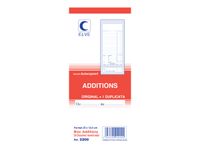 ELVE - 10 Blocs Addition - 50 dupli - 10 x 23,5 cm