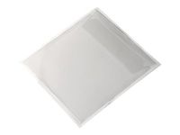 DURABLE POCKETFIX - 10 Enveloppes CD/DVD adhésives - transparent