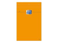 Oxford - Bloc notes - A4 + - 160 pages - blanc - 80G - orange