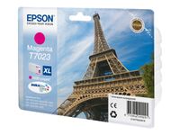 Epson T7023XL Tour Eiffel - magenta - cartouche d'encre originale