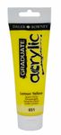 Daler-Rowney Graduate - Peinture acrylique - 120 ml - jaune citron