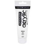 Daler-Rowney Graduate - Peinture acrylique - 120 ml - blanc