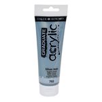 Daler-Rowney Graduate - Peinture acrylique - 120 ml - imitation argent