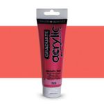 Daler-Rowney Graduate - Peinture acrylique - rouge métallique - 120 ml