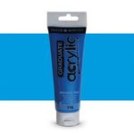 Daler-Rowney Graduate - Peinture acrylique - bleu métallique - 120 ml