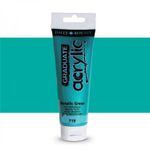 Daler-Rowney Graduate - Peinture acrylique - vert métallique - 120 ml