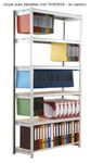 Paperflow Rang'Eco - Rack à étagère pour dossiers suspendus - élément départ 6 niveaux - 125 x 195 x 37 cm