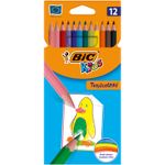 BIC Kids Tropicolors - 12 Crayons de couleur