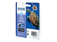 Epson T1575XL Tortue - cyan clair - cartouche d'encre originale
