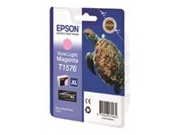 Epson T1576XL Tortue - magenta clair - cartouche d'encre originale