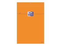 Oxford - Bloc notes - A4 + - 160 pages - petits carreaux - 80G