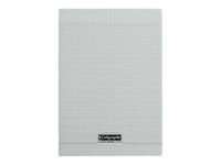 Calligraphe 8000 - Cahier polypro A4 (21x29,7 cm) - 96 pages - grands carreaux (Seyes) - gris