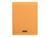 Calligraphe 8000 - Cahier polypro 24 x 32 cm - 96 pages - grands carreaux (Seyes) - orange