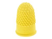 Wonday - 12 Doigtiers (Dés à coudre) - jaune - 21 mm