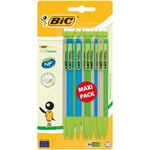 BIC Matic ECOlutions - Pack de 10 porte mines - HB - 0,7 mm - avec gomme
