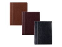 Brepols Palermo - Répertoire Carnet d'adresses à spirale 8,9 x 16 cm - marron