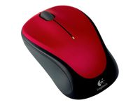Logitech M235 - souris sans fil - rouge