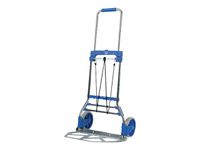 Chariot manuel pliant - 90 kg - bleu