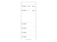 ELVE - Bloc brasserie - 50 feuilles - 100 x 259 mm - en double