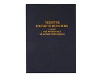 ELVE - Registre des objets mobiliers pour les antiquaires/brocanteurs - 32 x 25 cm