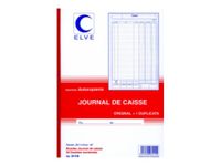 ELVE - Manifold Journal de caisse - 50 dupli - A4