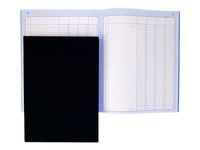 ELVE - Piqûre comptable - 4 colonnes par page - 31 x 21 cm - 100 pages