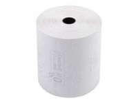 Exacompta - 30 Bobines thermiques - rouleaux caisses - 80 x 80 x 12 mm - sans Bisphénol A - 85 m