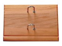 Lecas - Socle éphéméride en bois - 14,5 x 20 cm