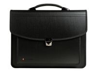 Exacompta Exatravel - Classeur ménager (valisette trieur) 7 onglets - noir