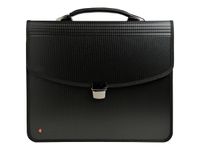 Exacompta Exabag - Valisette à poignée - 2 compartiments - noir