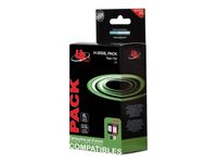 Cartouche remanufacturée HP 300XL - Pack de 2 - noir, cyan, magenta, jaune - Uprint