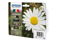 Epson 18XL Pâquerette - Pack de 4 - noir, cyan, magenta, jaune - cartouche d'encre originale