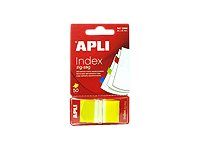 Apli - Marque-pages (Index) - 25 x 45 mm - jaune