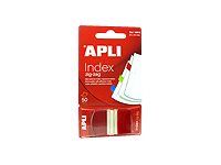Apli - Marque-pages (Index) - 25 x 45 mm - rouge