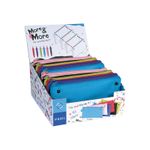 Trousse plate More & More - 1 compartiment - 6 coloris disponibles - Viquel