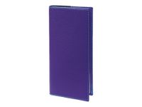 Agenda Club Italsept Violet 1 Semaine sur 2 pages 8,8X17cm Quo Vadis 