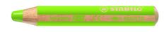 STABILO Woody 3 in 1 - Crayon de couleur pointe large - vert feuille